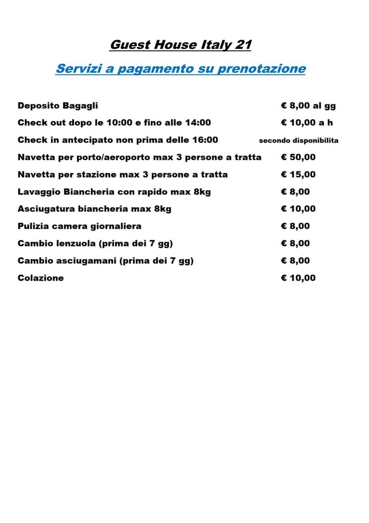 Guest House Italy 21 -Affittacamere Sassari Exterior foto
